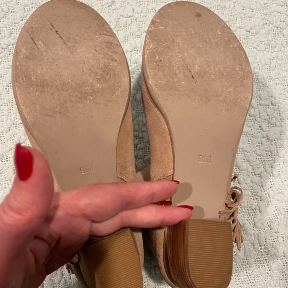 Matisse Cloey Suede Boot | Size 9 | Tan | Fun Fringe Accent